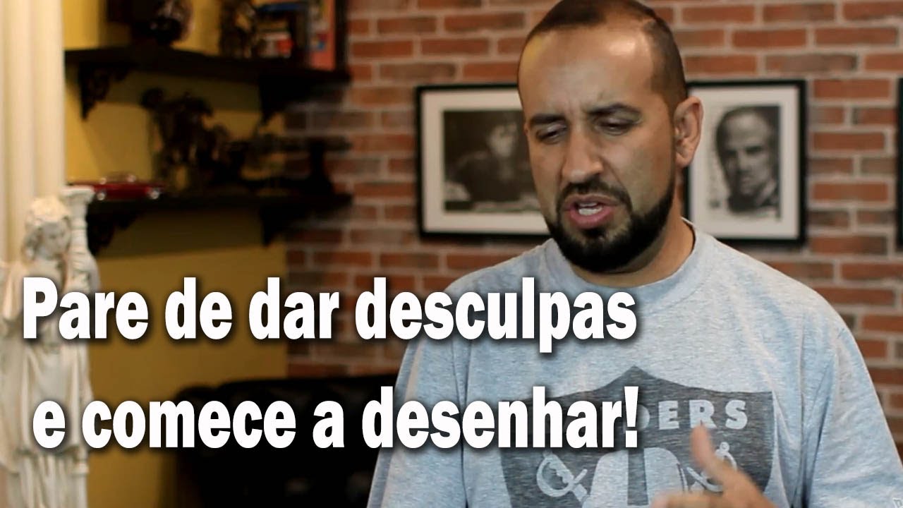 Pare de dar desculpas e comece a desenhar! - YouTube