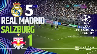 🔴LIVE : Real Madrid vs Salzburg | Champions League 2024/25