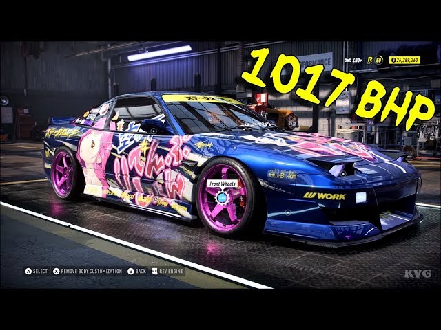Need For Speed Heat 1017 Bhp Nissan 180sx Type X 1996 Tuning Customization Car Hd Youtube Need For Speed Heat 1017 Bhp Nissan 180sx Type X 1996 Tuning Customization Car Hd Youtube