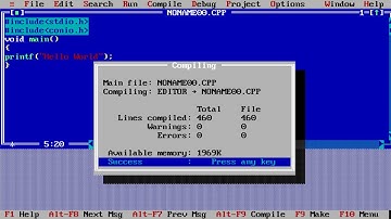 introduction to turbo c++ in hindi | complete C language| LEC # 01| am webtech