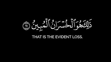 ومن الناس من يعبد الله على حرف | كرومات قرآن كريم بصوت حسن فهمي العدني