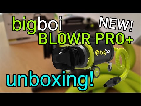 Bigboi BlowR Pro Plus - Souffleur de séchage de voiture