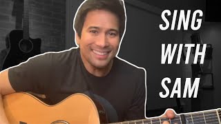 Makita Kang Muli - Sam Milby (Sugarfree cover) with winner Faye! | SING WITH SAM