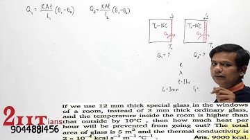 Heat Transfer Q4 Class 11 Nootan Physics Numericals