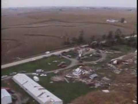 Aerial Views Of Jasper County Storm Damage