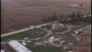 Aerial Views Of Jasper County Storm Damage