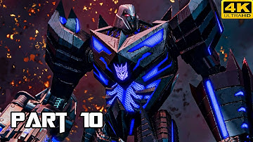 Transformers Fall of Cybertron Gameplay 4K Ultra HD Part 10