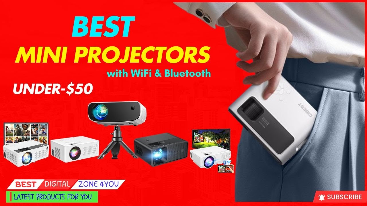 Best Mini Projectors UNDER $50 | Mini Projectors for Indoor & Outdoor ...