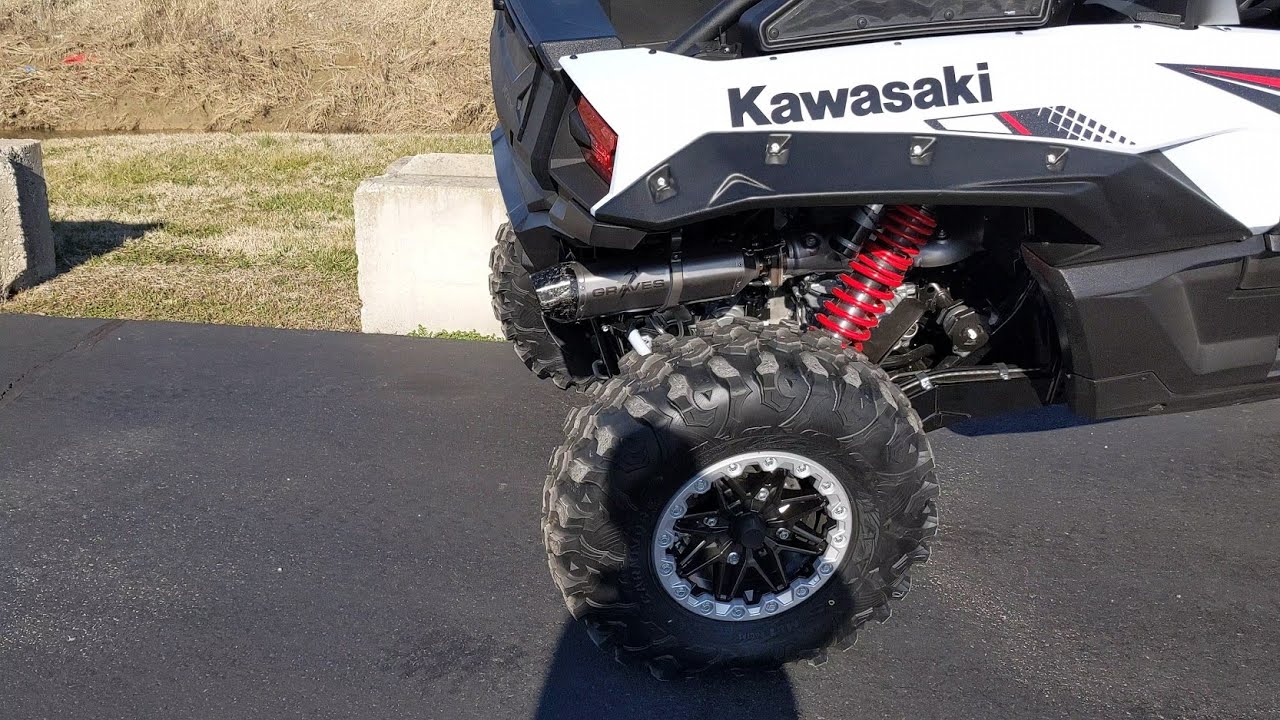 First look!! Graves exhaust KRX 1000 with sound clip!! YouTube