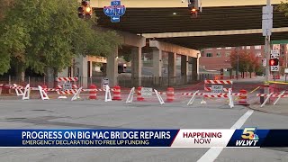 Ohio Gov. DeWine declares state of emergency after fire damaged Big Mac Bridge