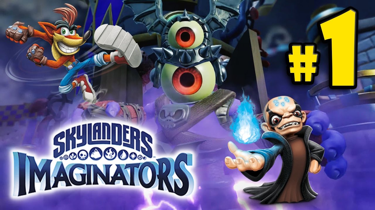 Skylanders Imaginators - Avance con Crash Bandicoot