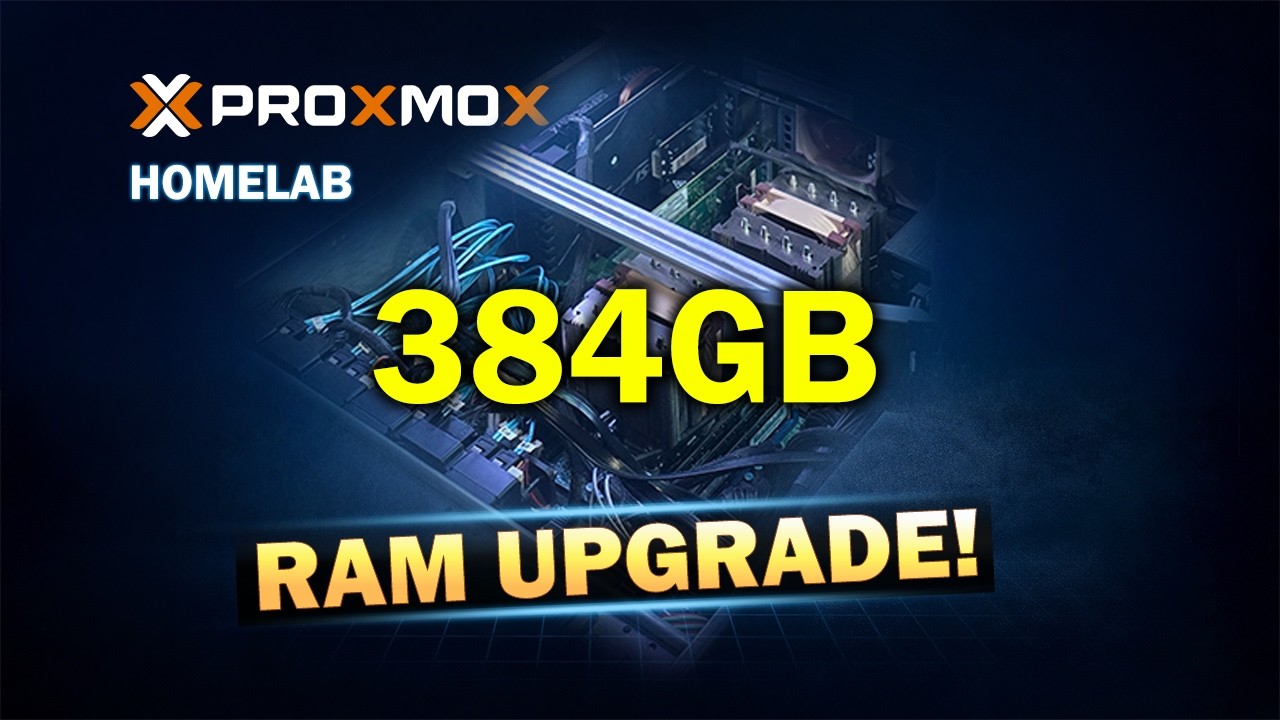 Upgrading My Proxmox Server to 384GB RAM – Memory Upgrade & Benchmarks