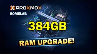 Upgrading My Proxmox Server to 384GB RAM – Memory Upgrade &amp; Benchmarks