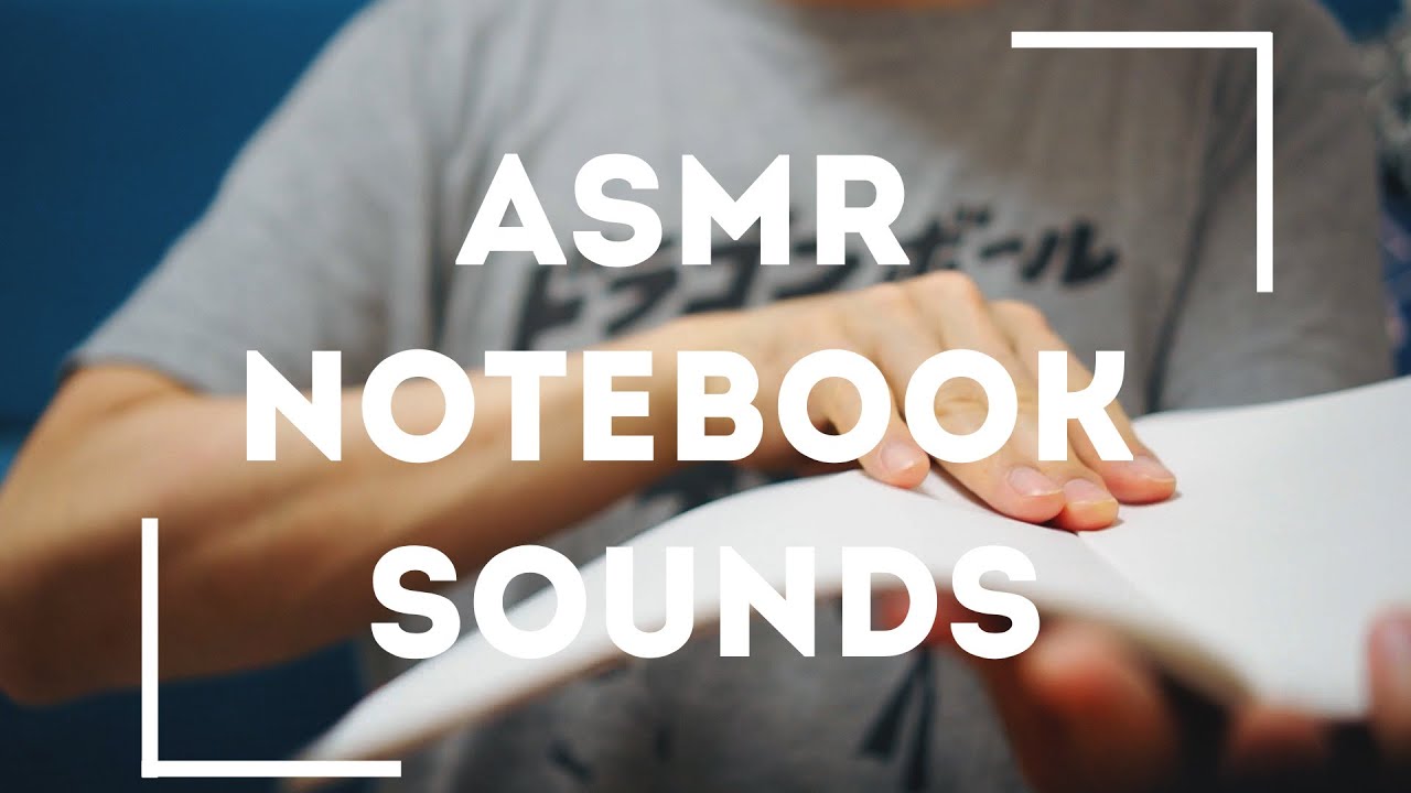[ASMR] Notebook Sounds/ No talking - YouTube