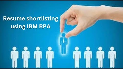 CATNIP INFOTECH || Resume shortlisting using IBM RPA|| IBM RPA