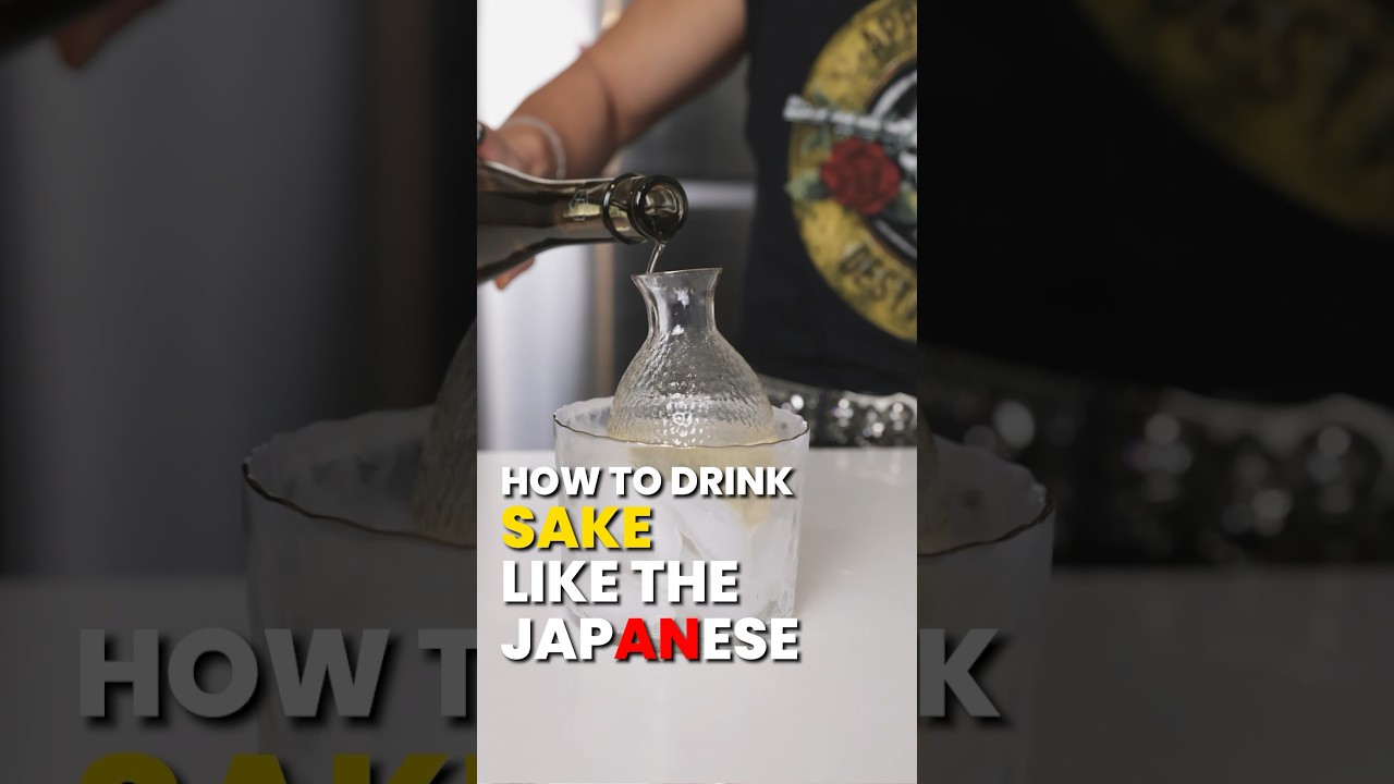 How To Drink Sake Like The JAPANESE 