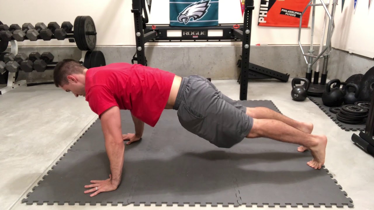 Yoga pushup - YouTube