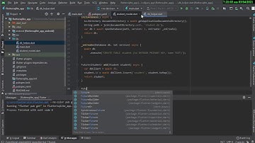 【FLUTTER ANDROID STUDIO and IOS】CRUD Data Persistence Using SQLite