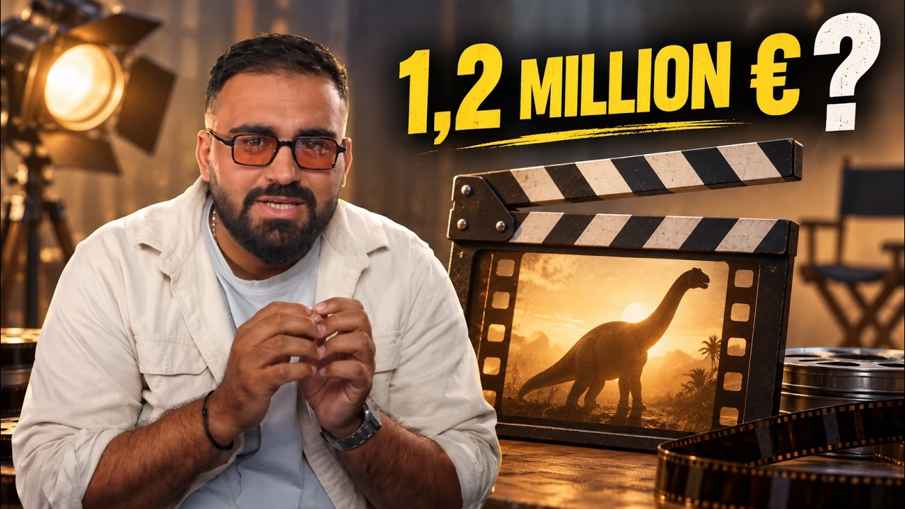 Cette vidéo aurait dû me coûter 1,2 Millions €.