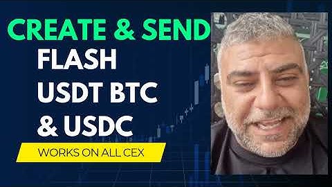 Buy flash usdt trc20 & flash btc! Tradable! No custom contract