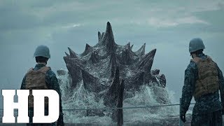 Godzilla Bridge Scene   MUTOs Attack Scene   Godzilla 2014 Movie Clip HD