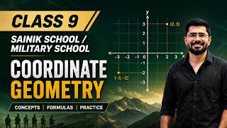 Coordinate Geometry  | Complete Chapter with Tricks - MCQs | Sainik School &amp; Military School Class 9