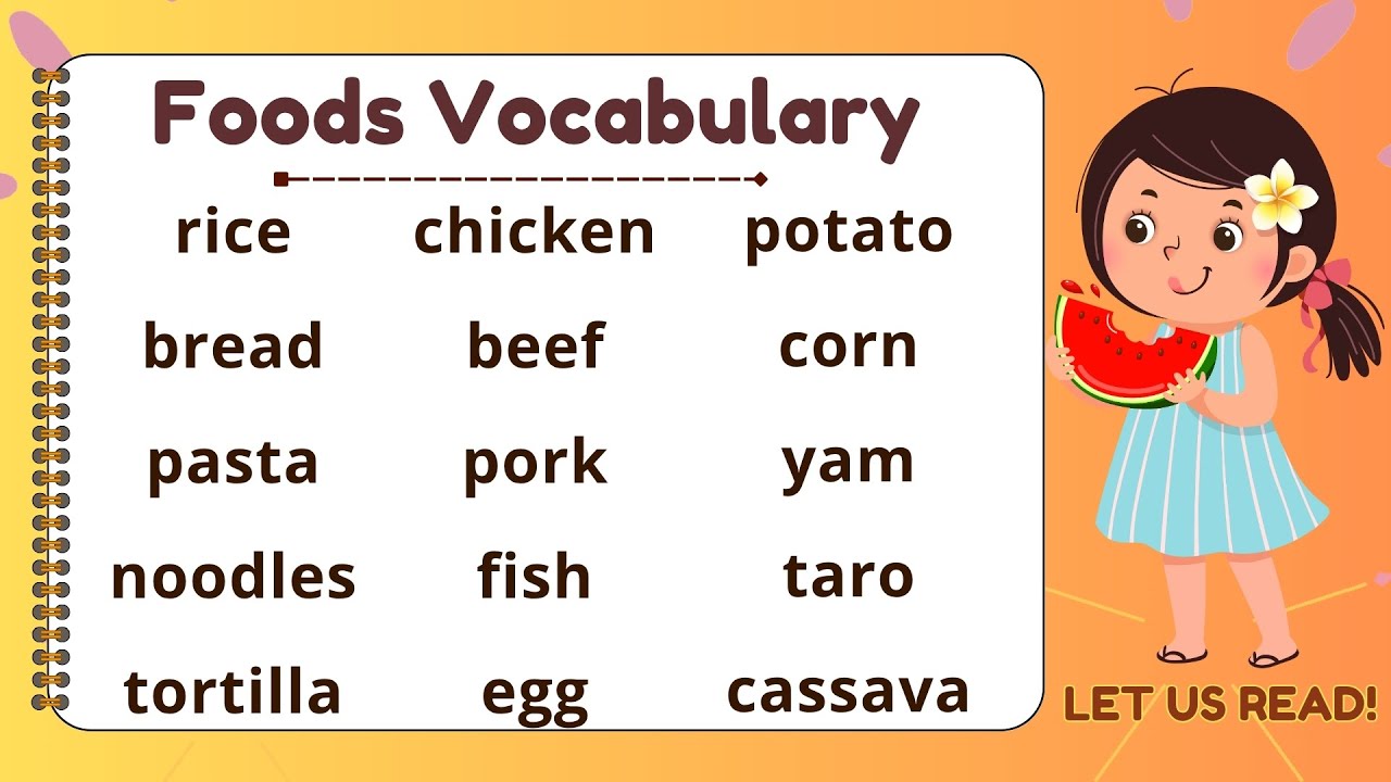 STAPLE COMMON FOODS FOR KIDS FOOD VOCABULARY Read Along With Me staple-common-foods-for-kids-food-vocabulary-read-along-with-me