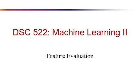 18-2 Recursive Feature Elimination