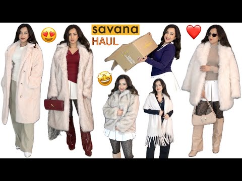 SAVANA February 2026 WINTER HAUL | Fur Coats | Coupon - Aishwarya66