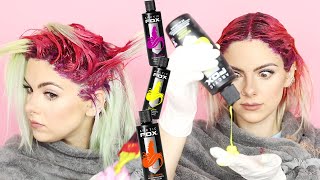 DIY HAIR DYE Ombre Sunset Hair Colour