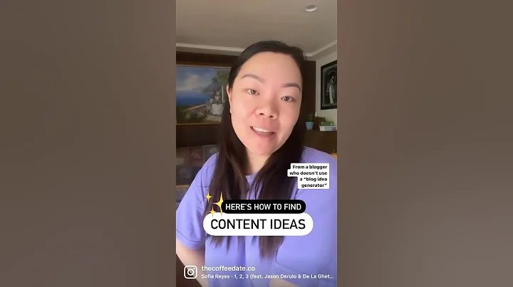 How to find content ideas