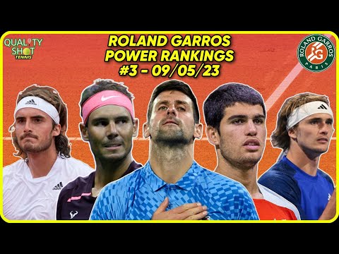 MEN'S TENNIS ATP RANKINGS 2023 21-MAY-2023. #ATP #frenchopen 