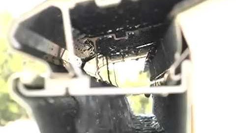 Leaflock Gutter Protection System Cutaway View