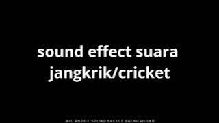SOUND EFFECT SUARA JANGKRIK/CRICKET