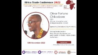 ATC 2022 - How African businesses can participate in Global Value chains sustainably- Oliver Fortune