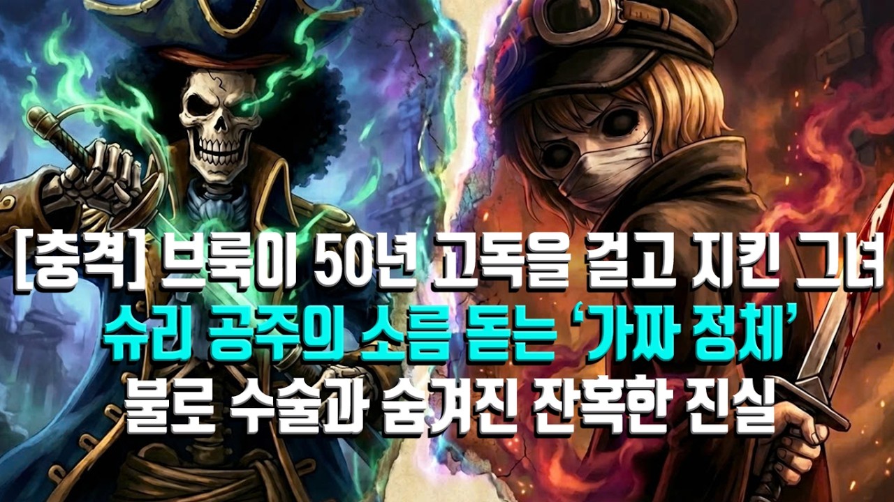 [충격] 브룩이 50년 고독을 걸고 지킨 그녀의 ‘가짜 정체’… 슈리 공주와 불로 수술의 잔혹한 진실