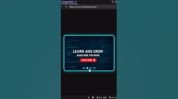 Image slider 💀 | HTML CSS