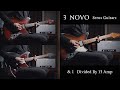 NOVO Guitars Serus J, Serus T & TC - Divided By 13 Amp - Suhr Reactive Load IR  Multitrack Recording