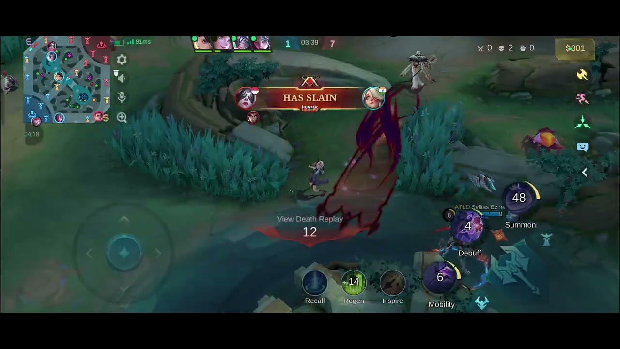 Moba legends 5 VS 5 😊#mistgirl #game 