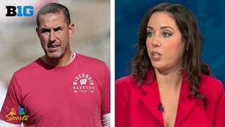 How hot is Luke Fickell's seat as Wisconsin Badgers football coach? | NBC Sports