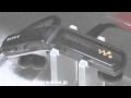 ソニー（SONY）のヘッドホン一体型ウォークマンにレーザー刻印