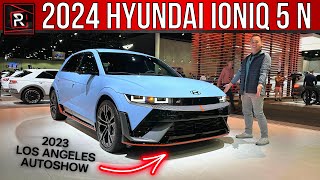 The 2024 Hyundai Ioniq 5 N Is A Crazy Quick \& Track Capable Electric Hot Hatch