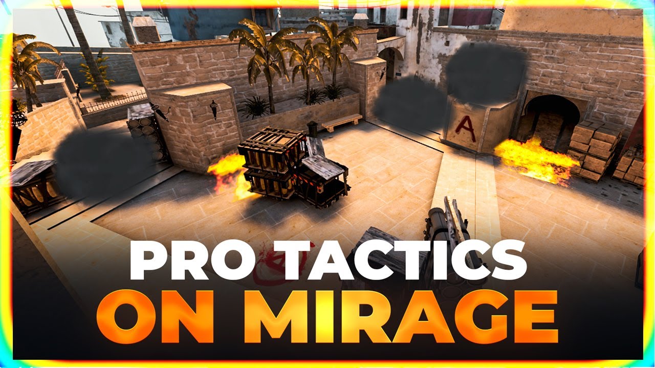 โปร csgo  New Update  CS:GO PRO TACTICS on MIRAGE