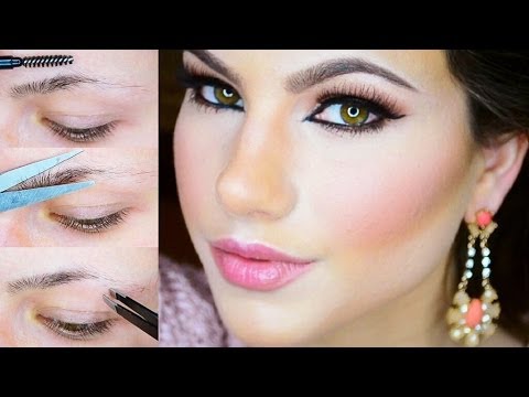 How To Trim Shape & Groom Eyebrows | Kayleigh Noelle ...