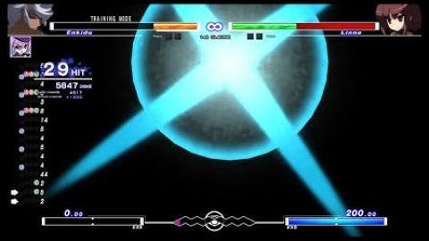 UNDER NIGHT IN-BIRTH Exe:Late[st] Near 7k Enkidu combo