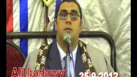 سورة الشورى والانفطار والشمس 25.09.2012 الشيخ أنور الشحات
