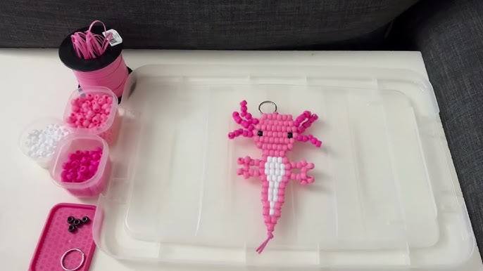 Crafts-A-Lotl: Axolotl Bead Buddy Head Part 3 