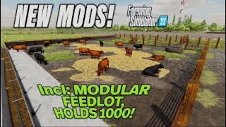 FS22 | 1000 HEAD FEEDLOT! NEW MODS! | (Review) Farming Simulator 22 | PS5 | 12th Sept 2022.