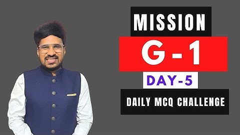 Day - 5|Project G-1 |Daily Mcq Challenge|#appsc #appscgroup1 #group1 #appsconlineclasses