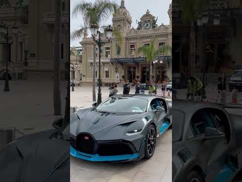 Bugatti Divo à Monaco